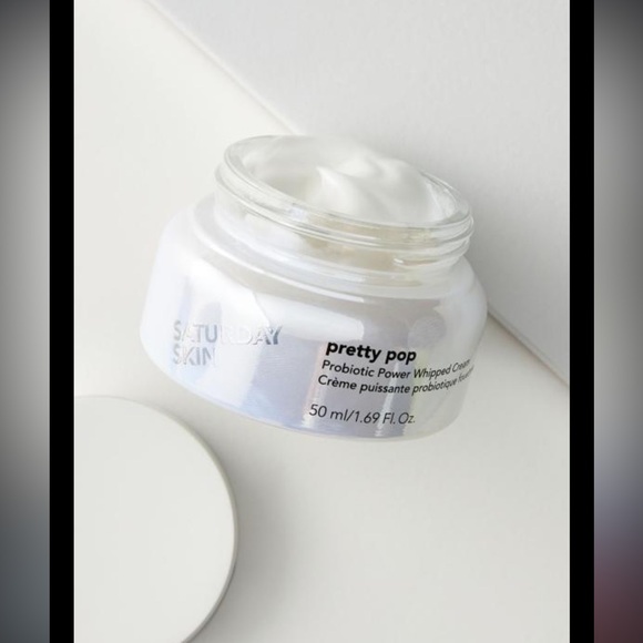 SATURDAY SKIN Pretty Pop Probiotic Power Whipped Cream, 1.69 oz Full Sz MSRP $57 - Picture 2 of 9